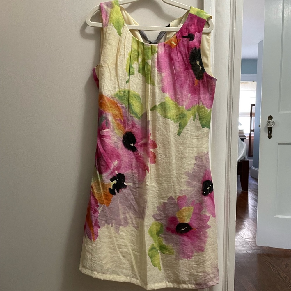 Ann Taylor Loft petite floral print dress (worn once)